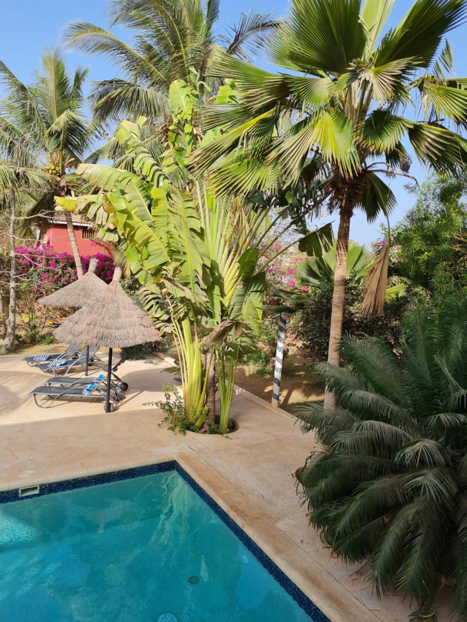 Le Souimanga Bleu Saly Bed & Breakfast エクステリア 写真